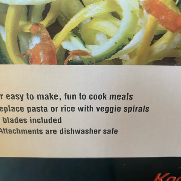 - - Brand new- total chef Electric spiralizer - Picture 4 of 4